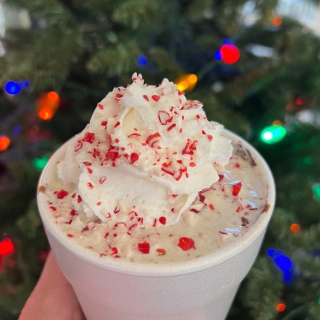 Peppermint Chip Shake.