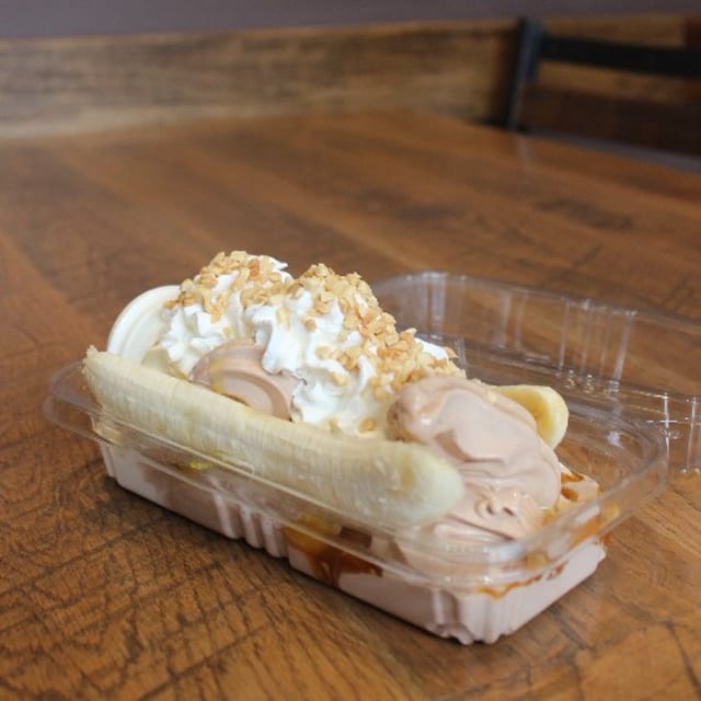 Dole Whip Banana Split.