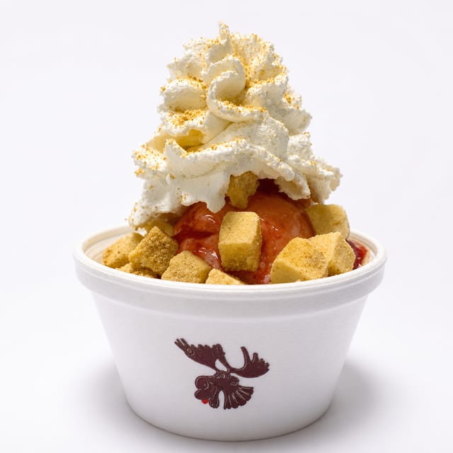 Strawberry Cheesecake Sundae.